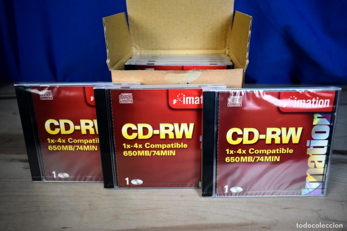 Radios antiguas: Cala de 10 CD-RW Imation nuevos precintados