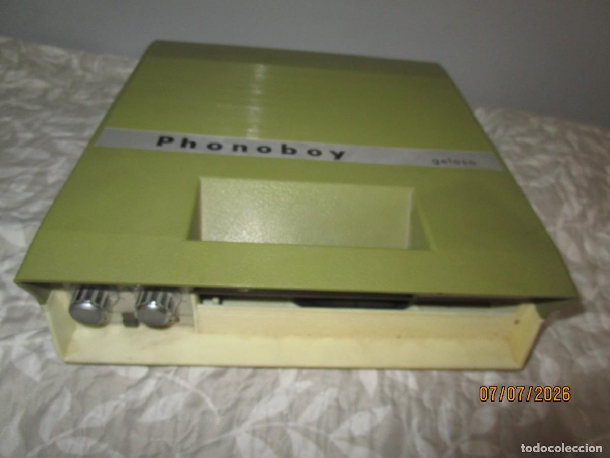 Radios antiguas: TOCADISCOS PHONOBOY HACE RUIDO PERO HAY QUE AJUSTAR - Foto 2