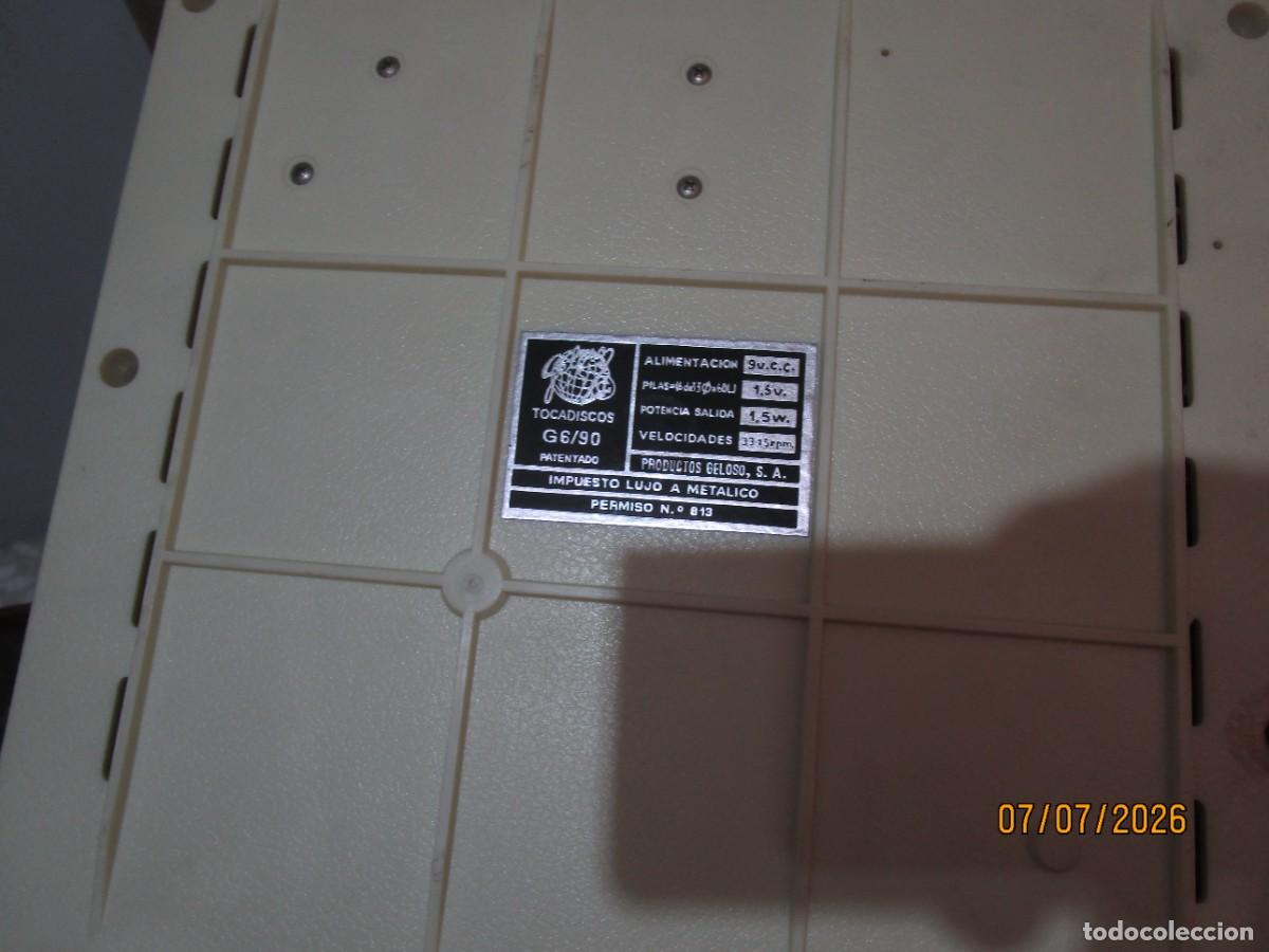 Radios antiguas: TOCADISCOS PHONOBOY HACE RUIDO PERO HAY QUE AJUSTAR - Foto 4