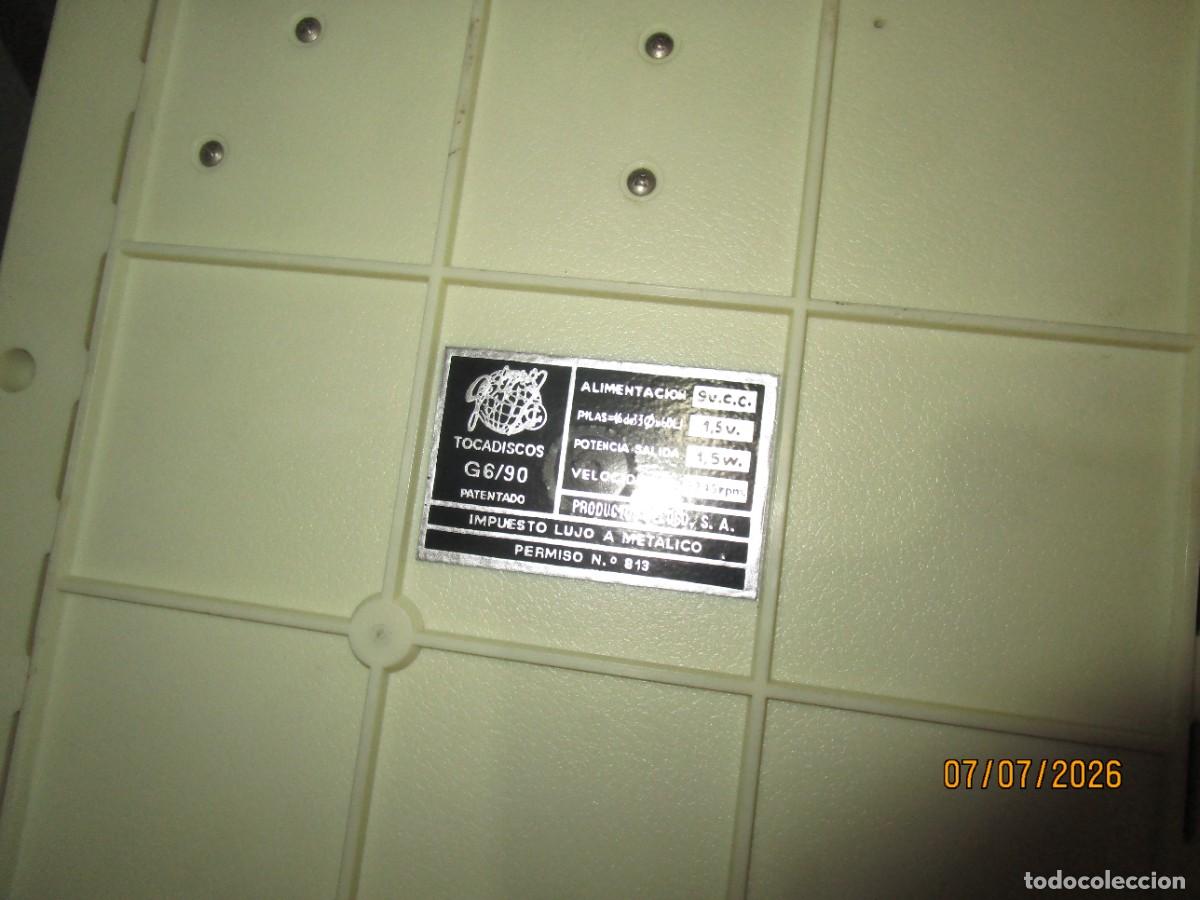 Radios antiguas: TOCADISCOS PHONOBOY HACE RUIDO PERO HAY QUE AJUSTAR - Foto 5