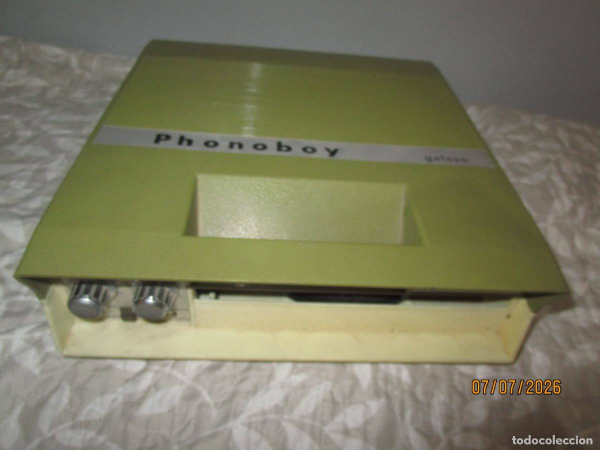 Radios antiguas: TOCADISCOS PHONOBOY HACE RUIDO PERO HAY QUE AJUSTAR - Foto 1