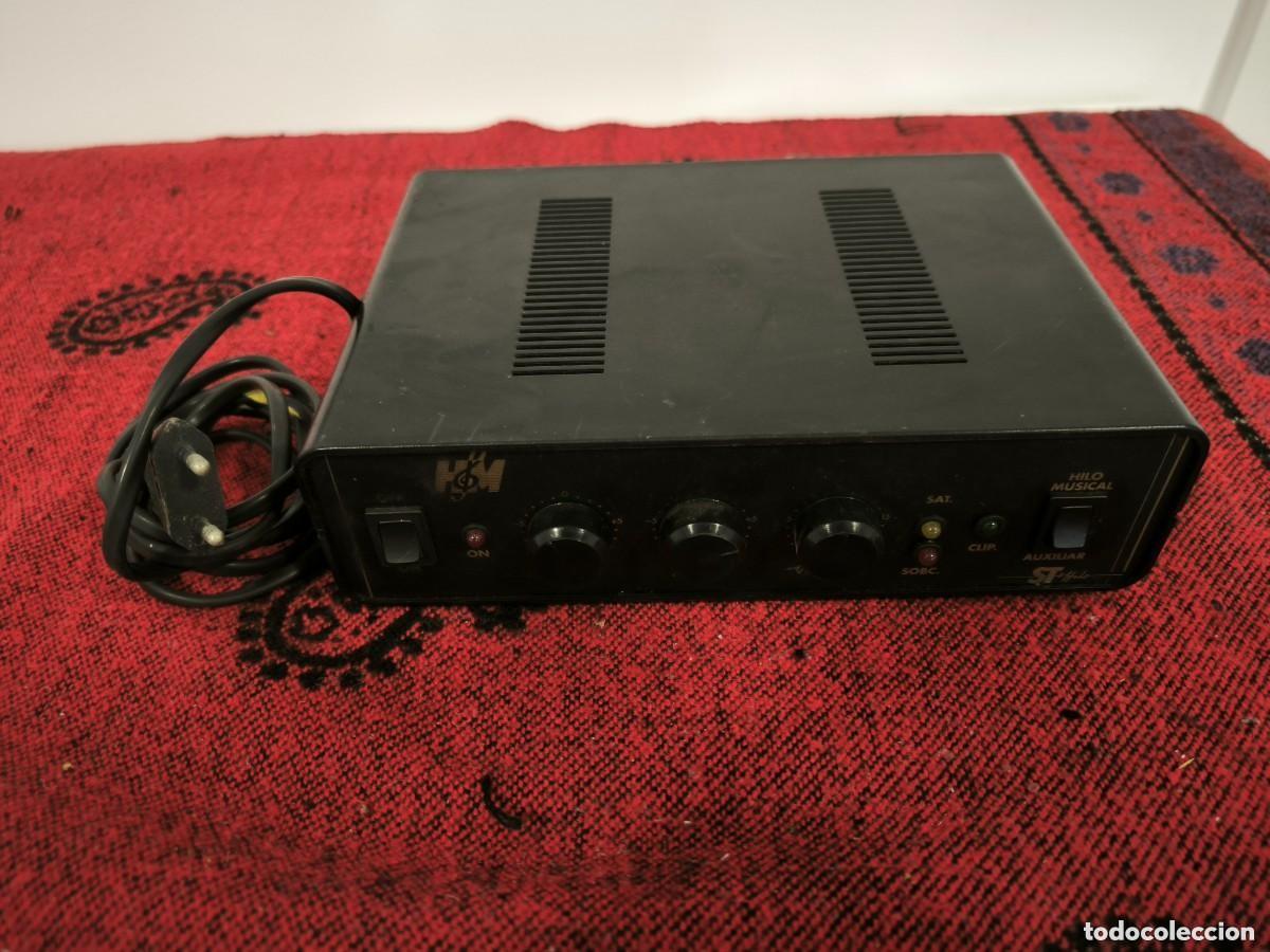 Radio antiche: Amplificador Hilo Musical Vintage HM &ndash; Equipo De Sonido Anal&oacute;gico Con Controles Frontales