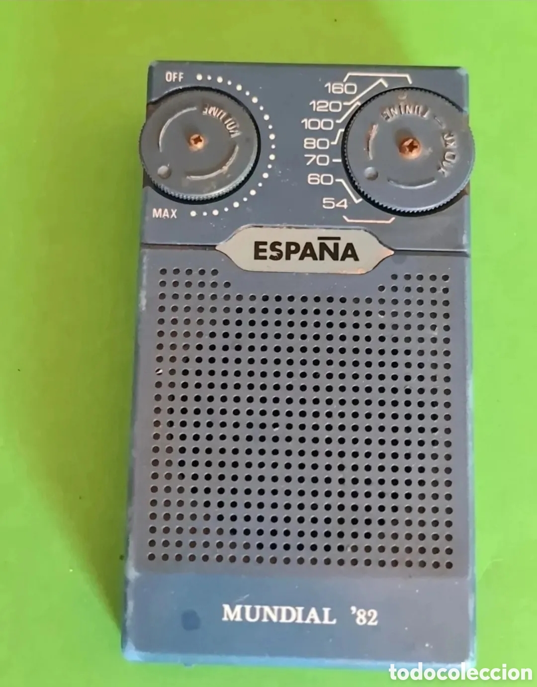 Old radios: Radio port&aacute;til Mundial de Espa&ntilde;a 1982