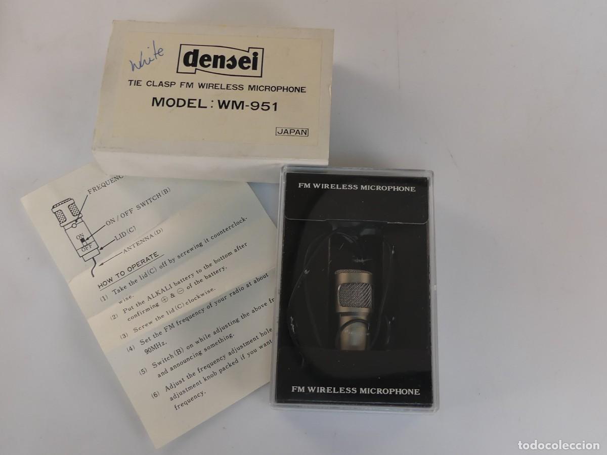 Old radios: MICROFONO DENSEL CON ESTUCHE