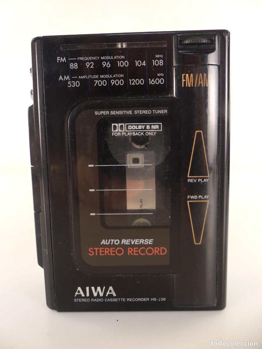 Old radios: STEREO RADIO CASSETTE RECORDER MARCA AIWA MODELO HS-J36