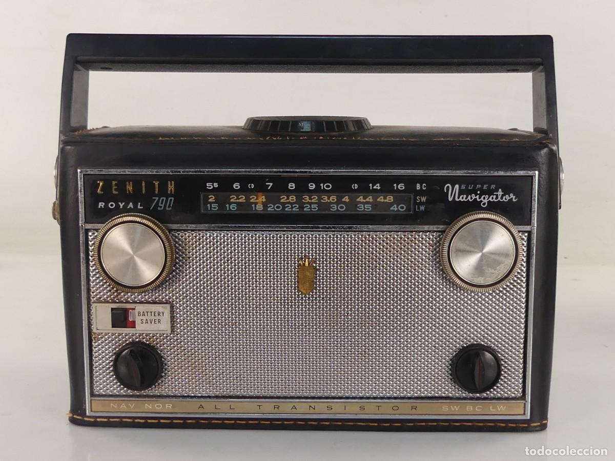 Old radios: RADIO MARCA ZENITH ROYAL 790 SUPER NAVIGATOR