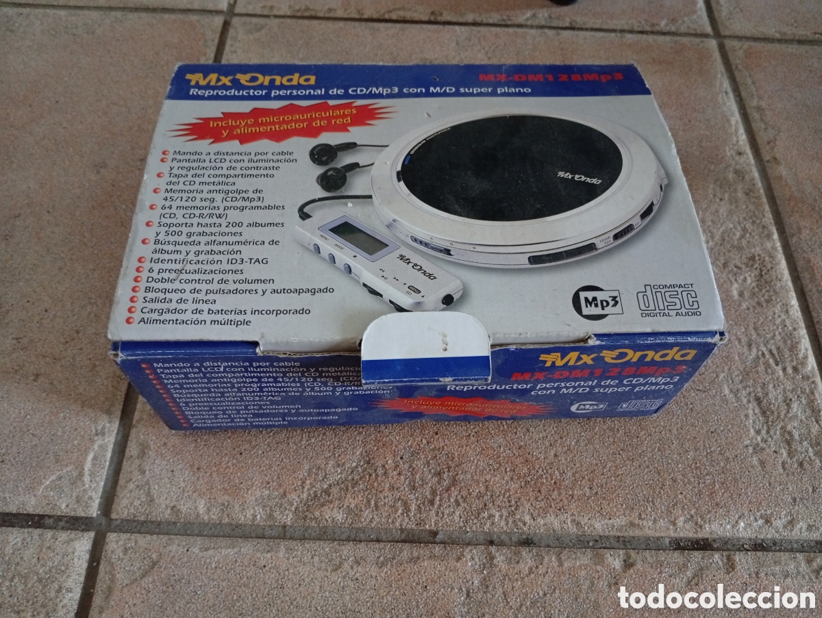 Radio antiche: Reproductor CD y MP3 en caja