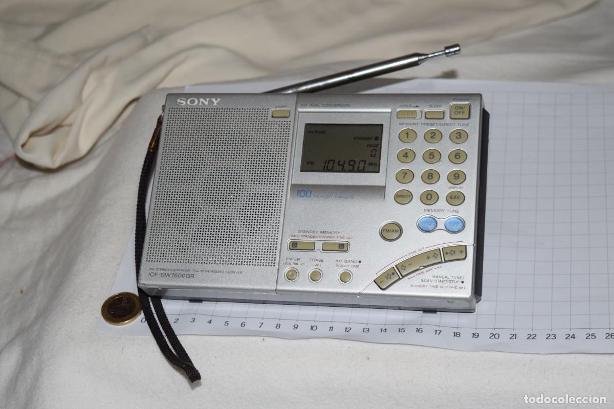 Radios antiguas: SONY / RADIO TRANSISTOR ICF-SW7600GR / Made In Japan - Probado y funciona - &iexcl;Mira fotos y detalles!