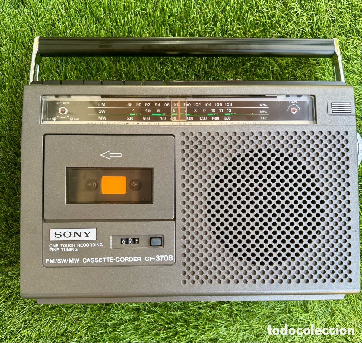 Radios antiguas: Radio Cassette Sony CF-370S