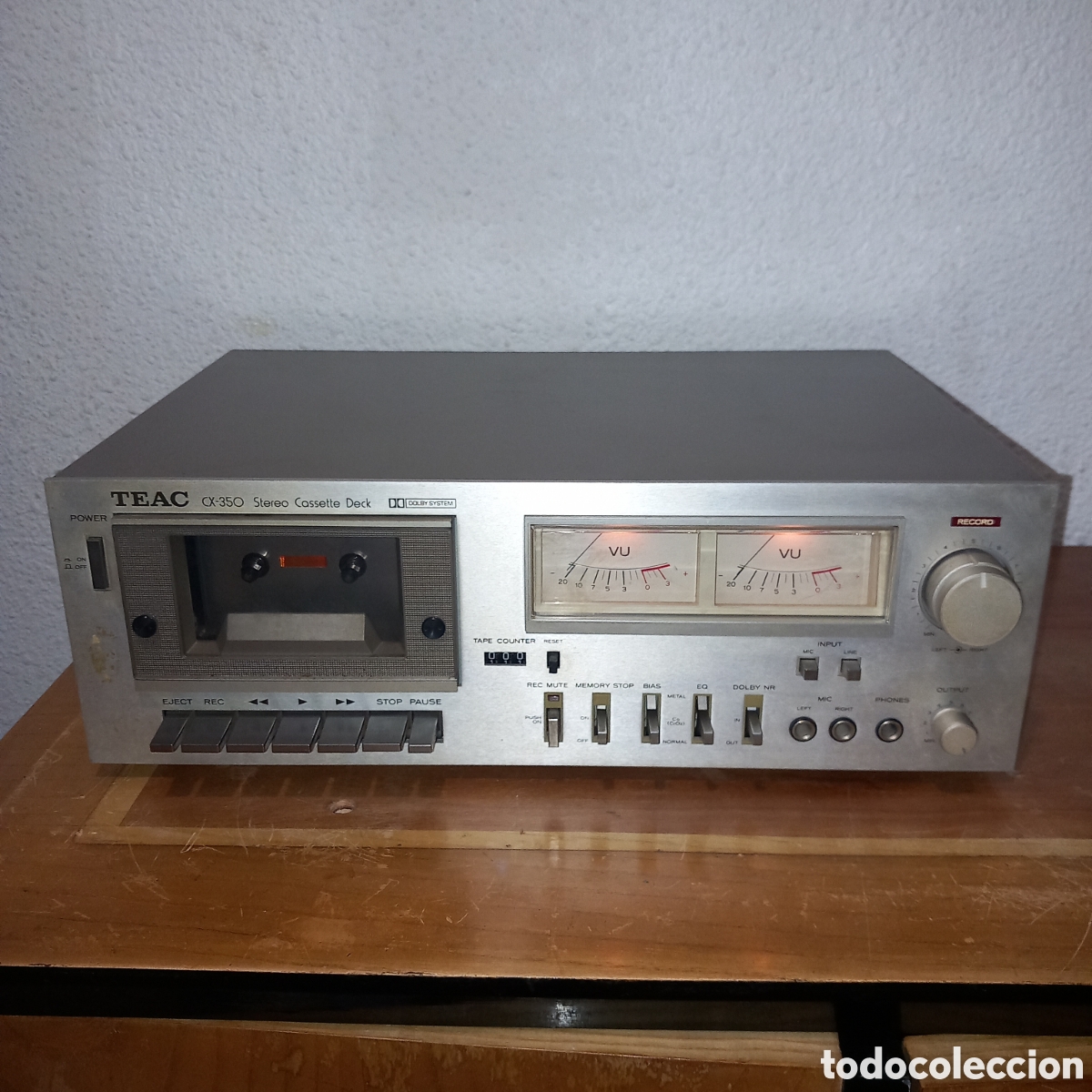 Old radios: TEAC STEREO CASETTE DECK CX-350