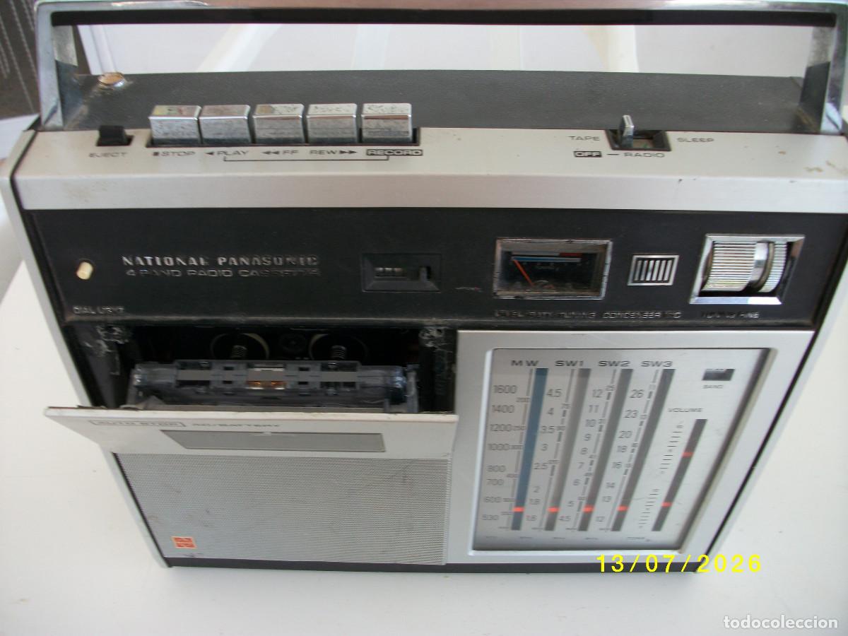 Radios antiguas: ANTIGO RADIO CASETTE RECORDER NATIONAL PANASONIC MODELO RQ-2335 TS