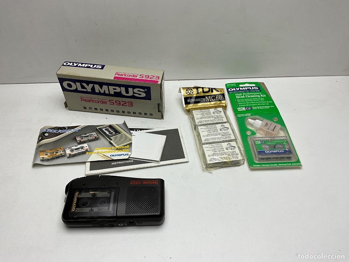 Radios antiguas: GRABADORA DE MICROCASSETTTE OLYMPUS PEARLCORDER S923