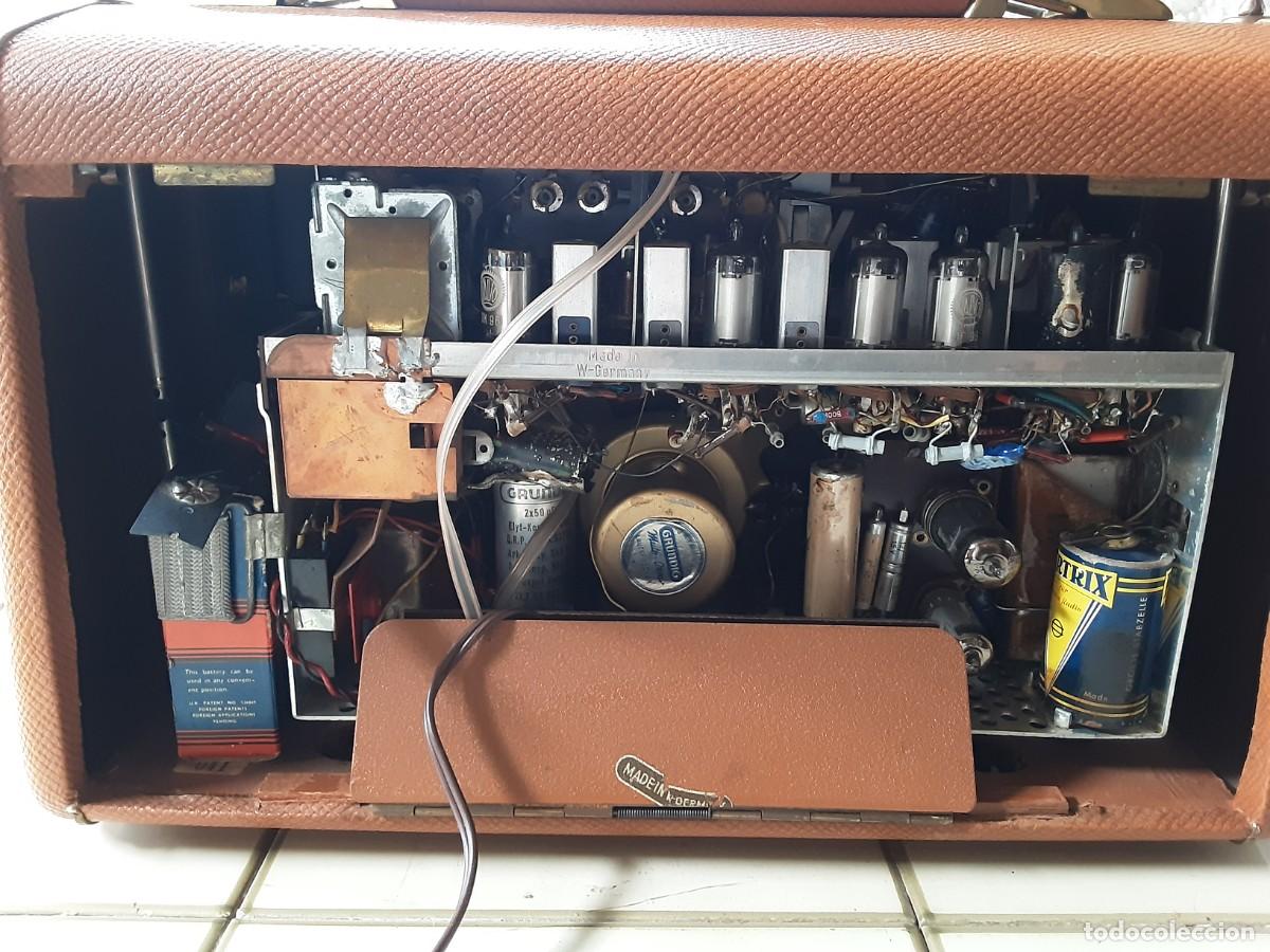 Radios antiguas: Radio concert boy 55, marca Grundig. - Foto 6