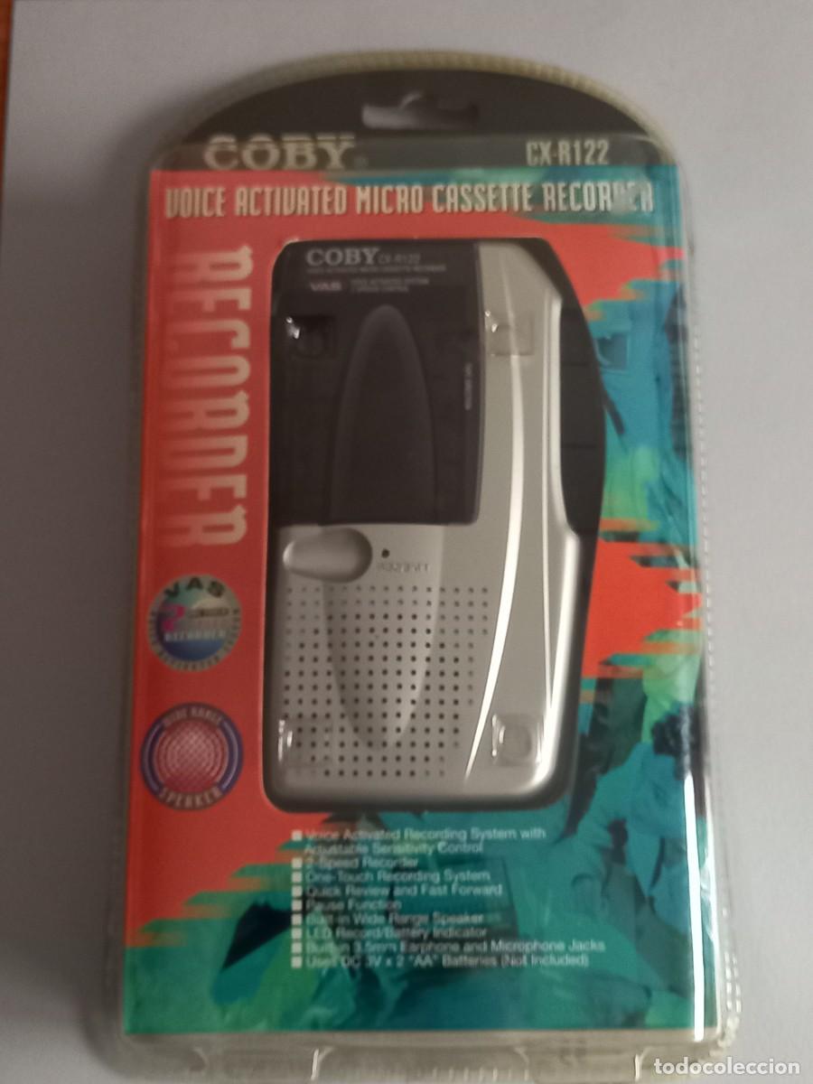 Radios antiguas: GRABADORA DE MICROCASETE COBY