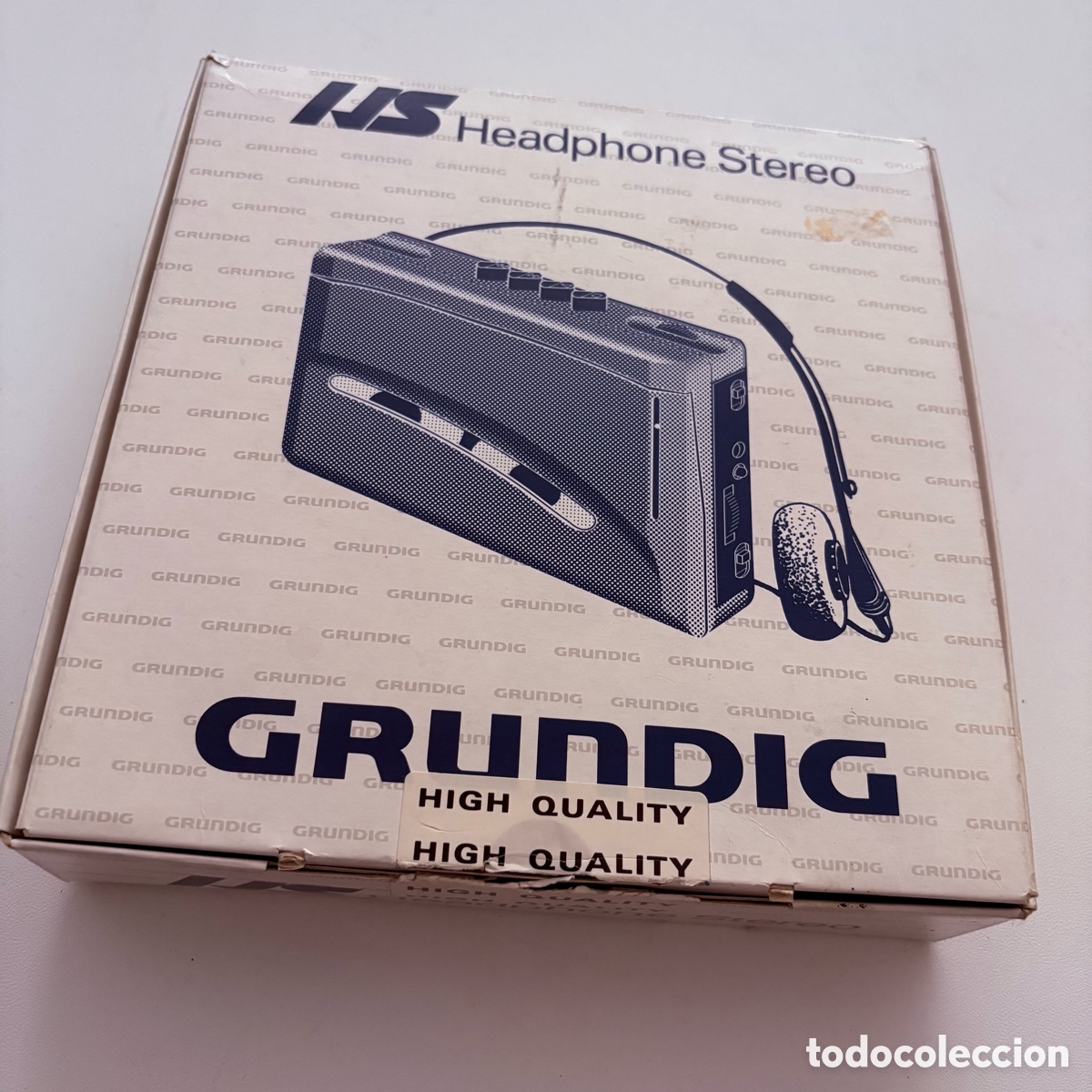 Radios antiguas: radio cassette walkman NUEVO A ESTRENAR grundig bb 250 de 1992