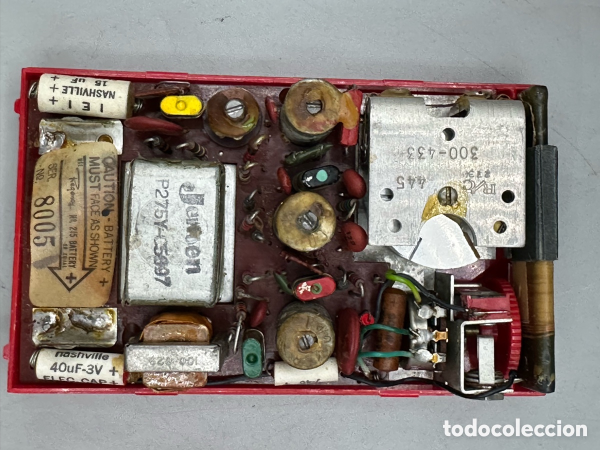 Radios antiguas: Radio transistor REGENCY TR-1 original - Foto 10