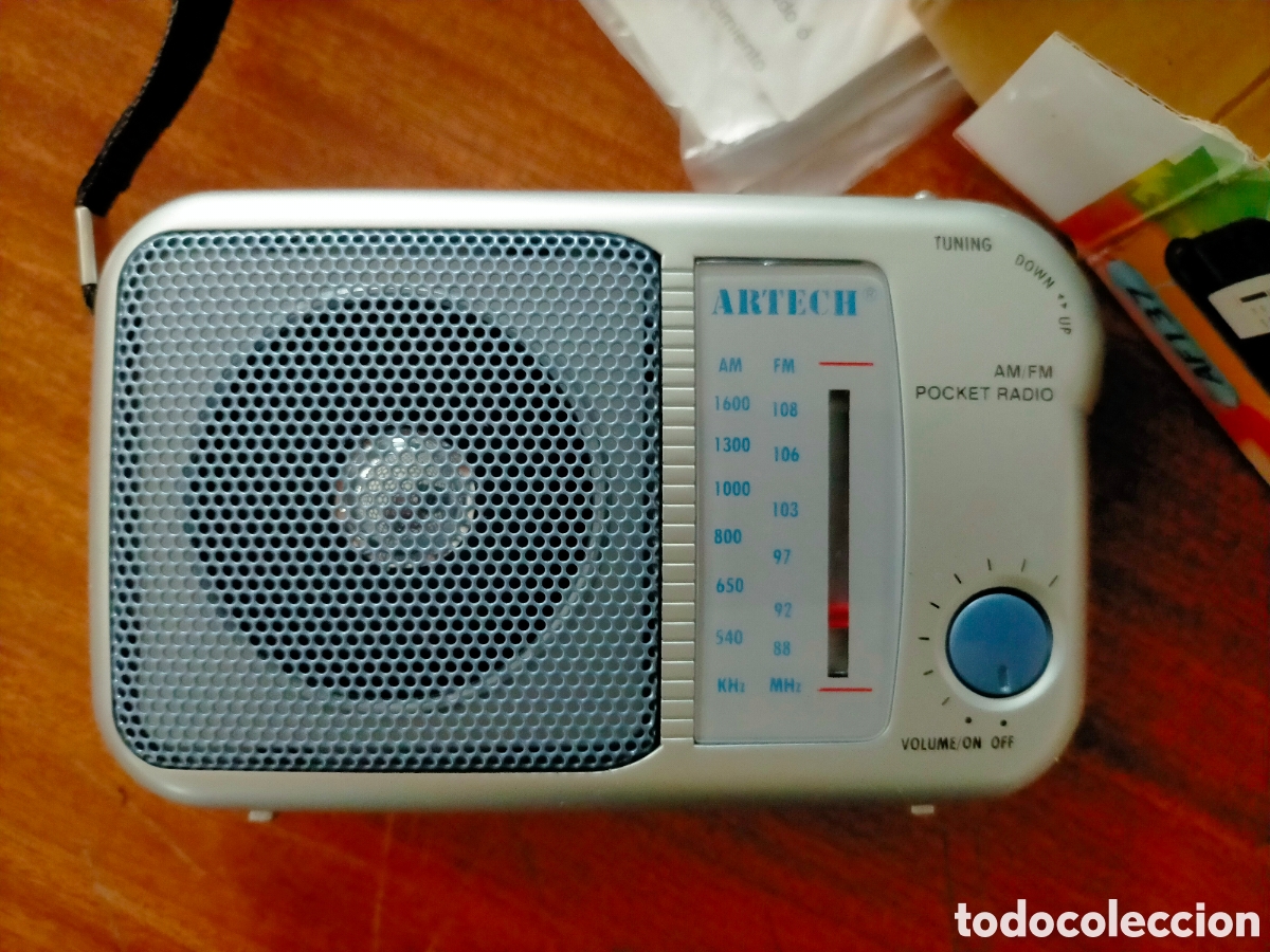 Radios antiguas: RADIO TRANSISTOR DE BOLSILLO ARTECH - Foto 4