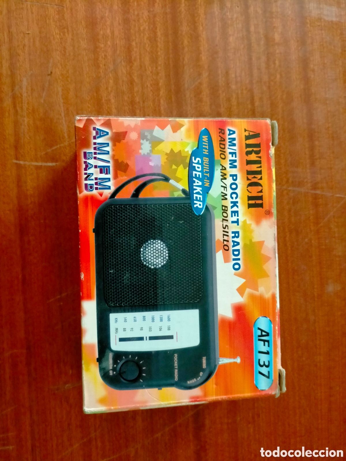 Radios antiguas: RADIO TRANSISTOR DE BOLSILLO ARTECH - Foto 2
