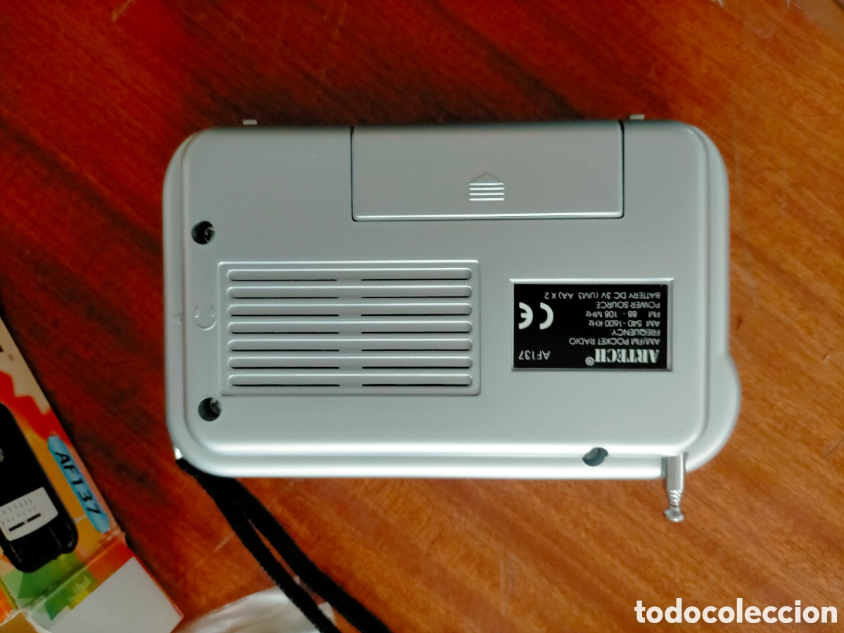 Radios antiguas: RADIO TRANSISTOR DE BOLSILLO ARTECH - Foto 7
