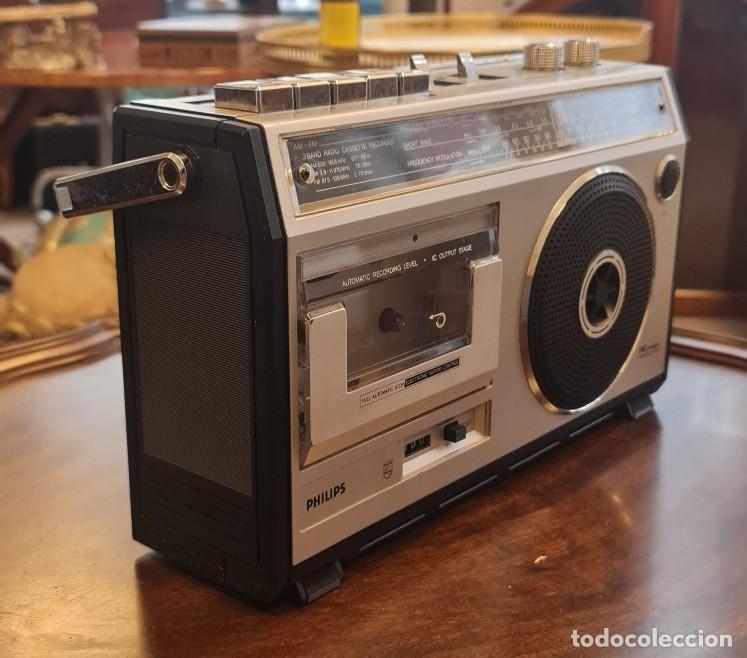 Radios antiguas: Radio Cassette Philips modelo 208