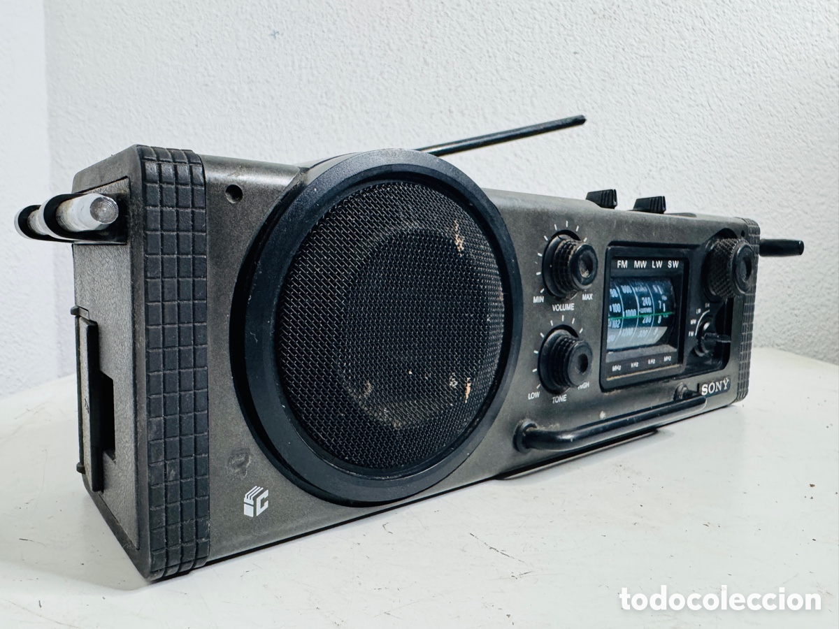 Radios antiguas: Sony ICF-6000L 4 Band Receiver Funciona Ok - Foto 5