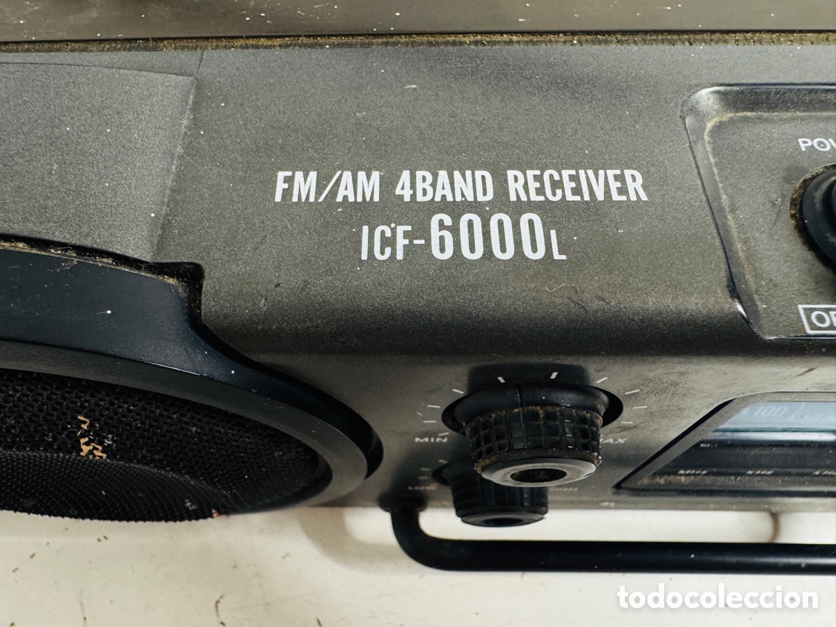 Radios antiguas: Sony ICF-6000L 4 Band Receiver Funciona Ok - Foto 7