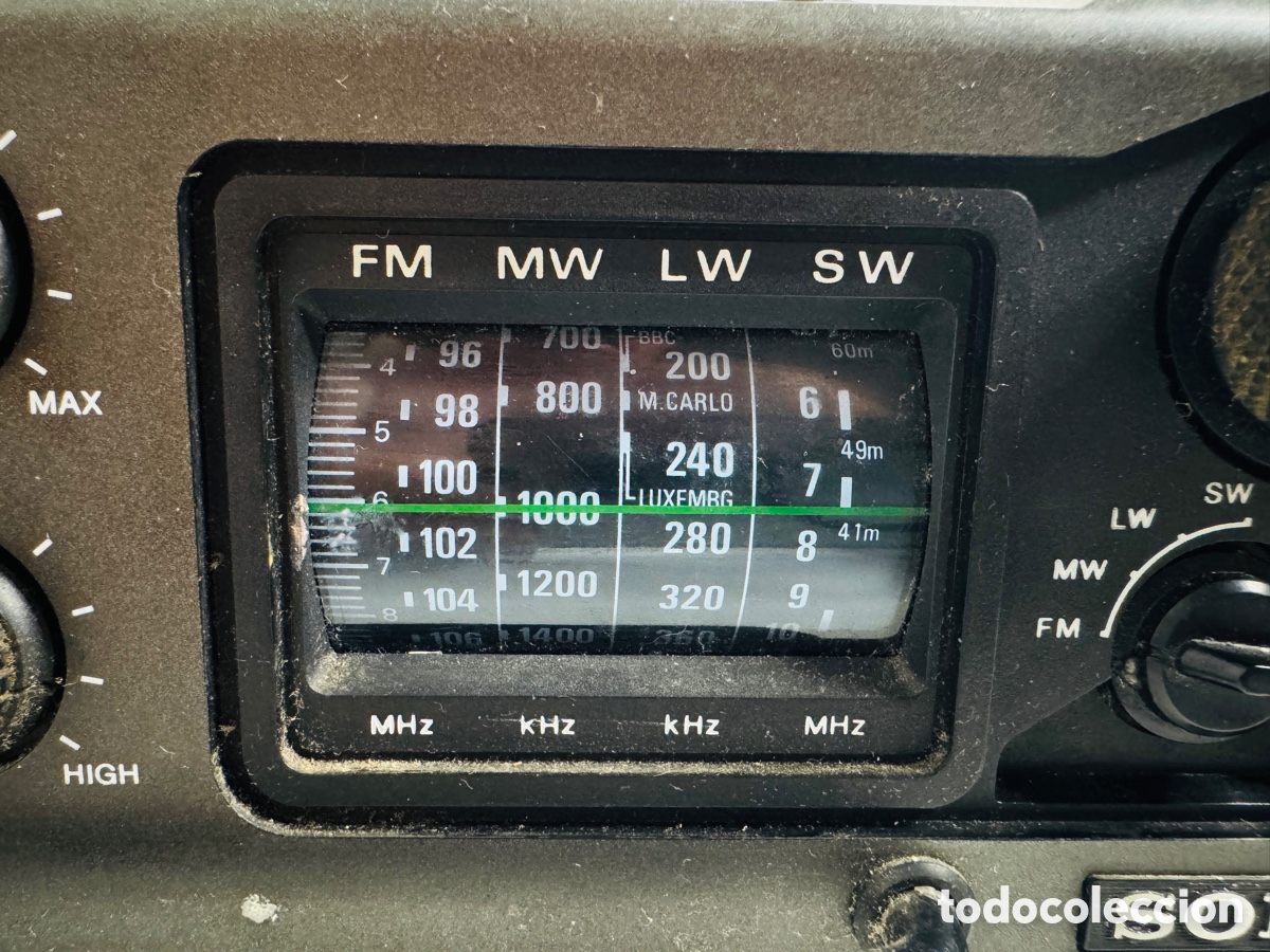 Radios antiguas: Sony ICF-6000L 4 Band Receiver Funciona Ok - Foto 11