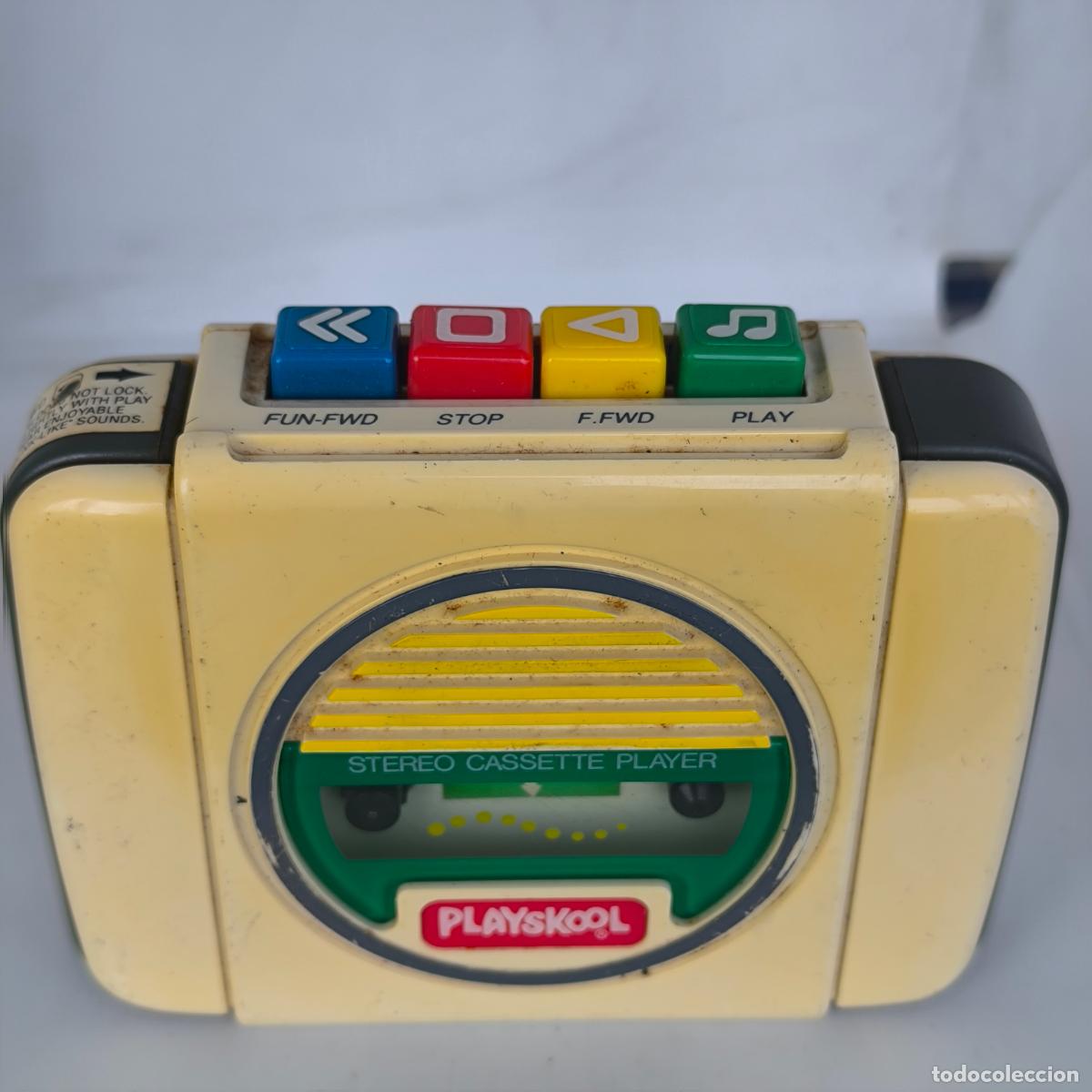 Radios antiguas: Walkman casete playskool - Foto 2