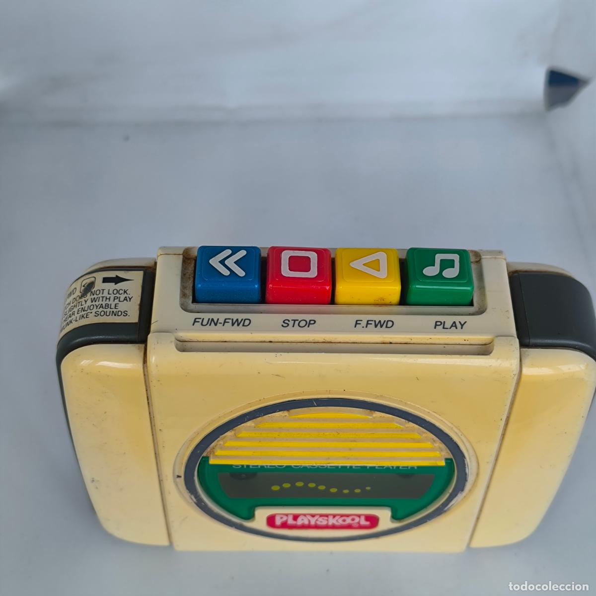 Radios antiguas: Walkman casete playskool - Foto 3