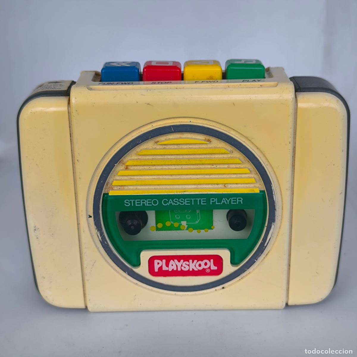 Radios antiguas: Walkman casete playskool - Foto 1