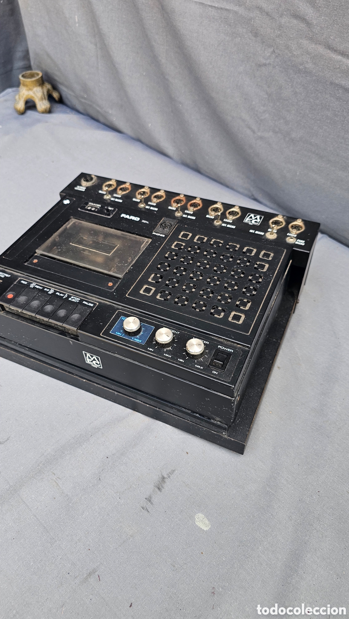 Radios antiguas: Magnetofono de cassette
