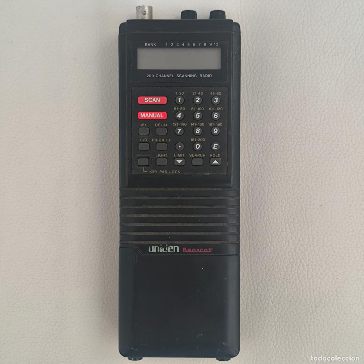 Radios antiguas: Uniden Bearcat UBC 200XLT Esc&aacute;ner Radio Scanner Receptor Vintage