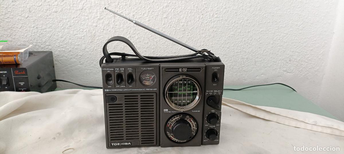 Radios antiguas: RADIO MULTIBANDAS TOHIBA IC-737