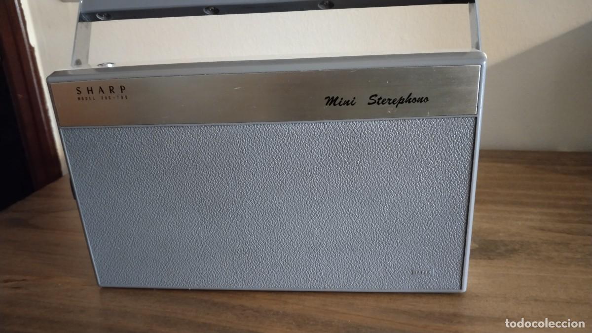 Radios antiguas: Antiguo mini radio tocadiscos - Foto 4