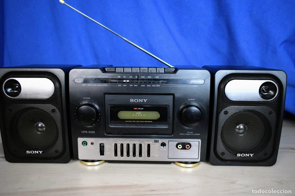 Radios antiguas: Mini cadena Sony vintage Sony CFS-1030 a&ntilde;os 90
