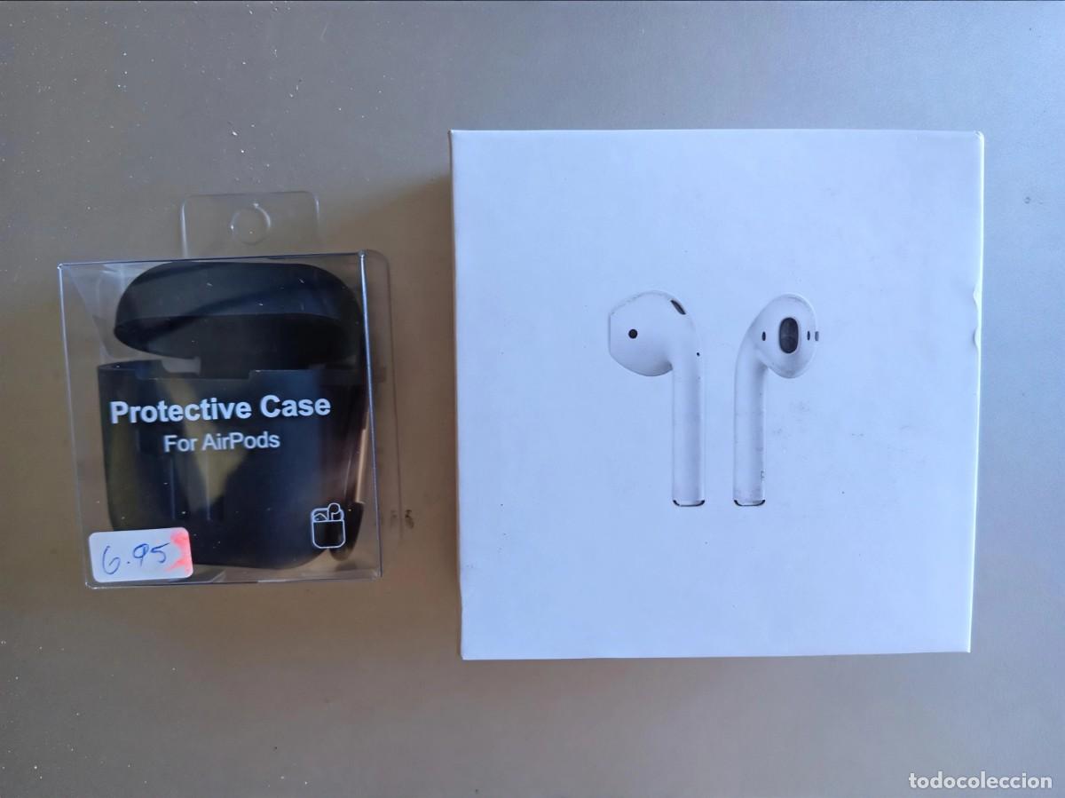 Radios antiguas: Auriculares Airpods con estuche de carga inal&aacute;mbrica