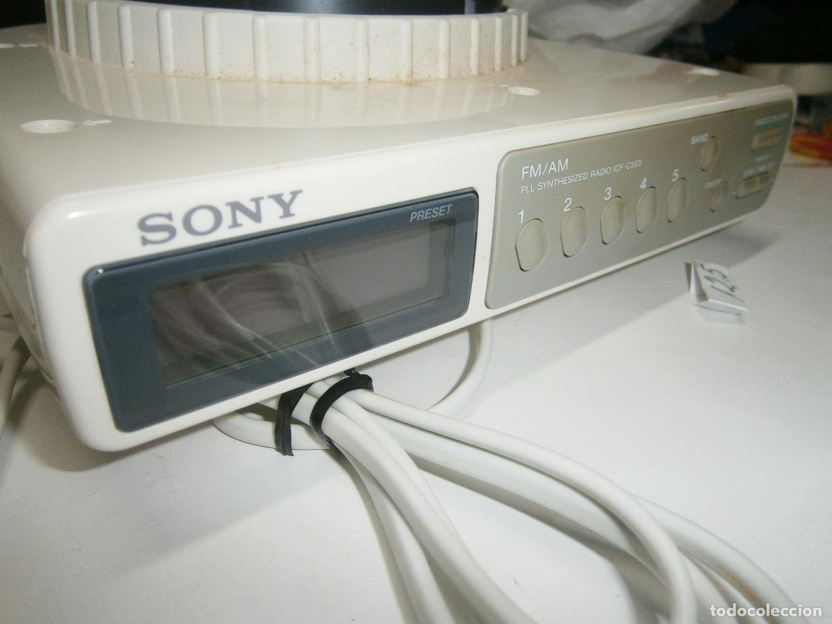 Radios antiguas: ANTIGUA RADIO SONY ICF-C503 FM/AM PARA COCINA O SOPORTES MODULARES SIMILARES INCLUSO TECHO PLADUR