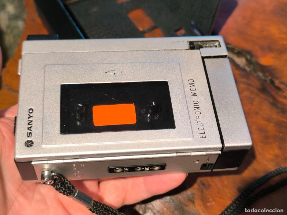 Radios antiguas: GRABADORA SANYO ELECTRONIC MEMO SASSETTE - Foto 7