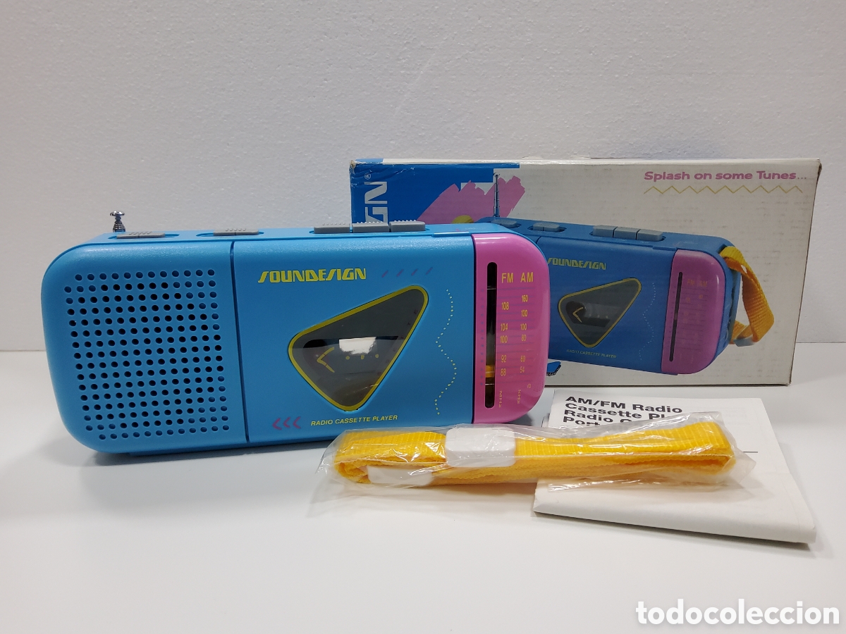 Radios antiguas: RADIO CASSETTE VINTAGE AM/FM A&Ntilde;OS 80 DE ALMACEN