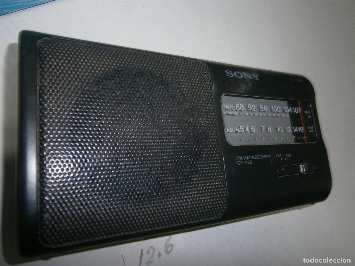 Radios antiguas: ANTIGUA RADIO TRANSISTOR SONY ICF-380