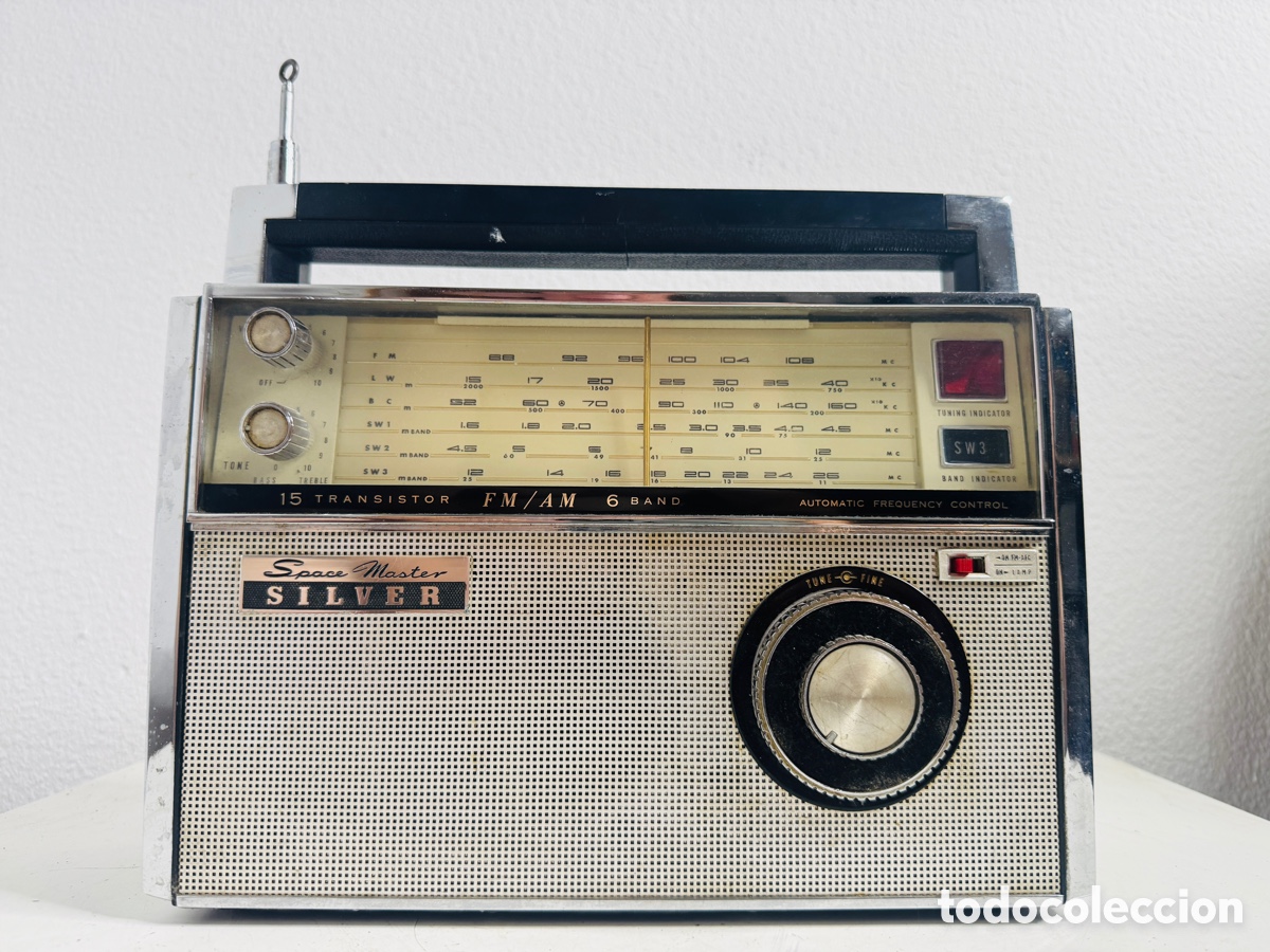 Radios antiguas: Space Master 15AF-29 Japan Multiband World Radio Receiver 1967