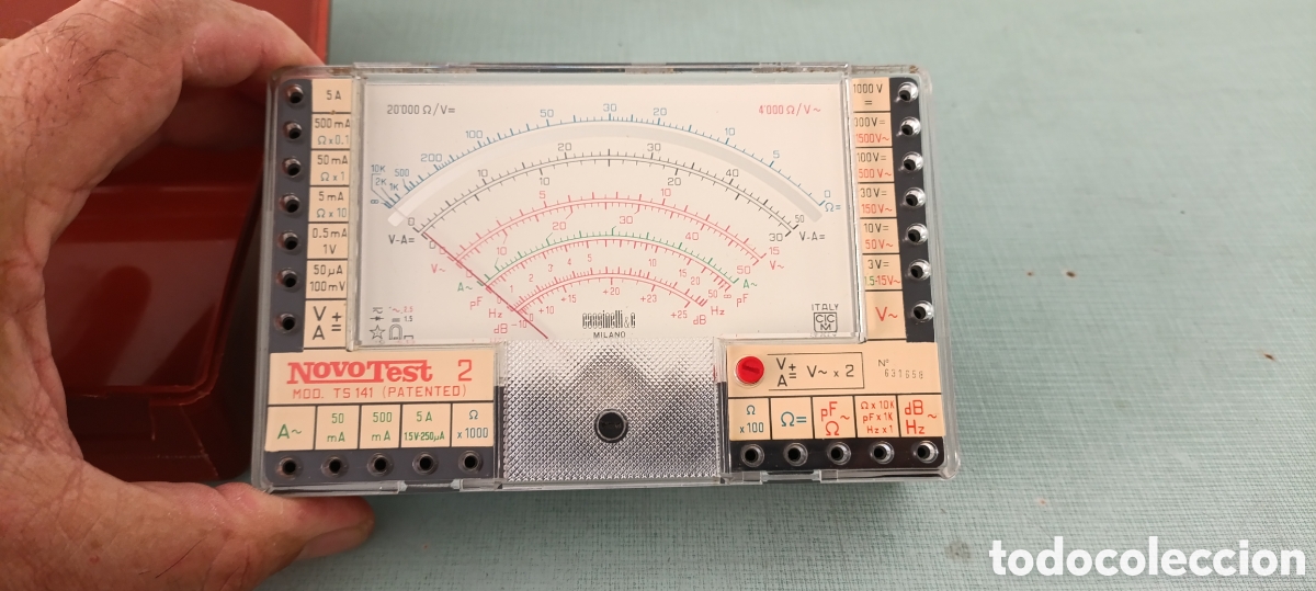 Radios antiguas: Tester Novotest 2 Mod. TS41