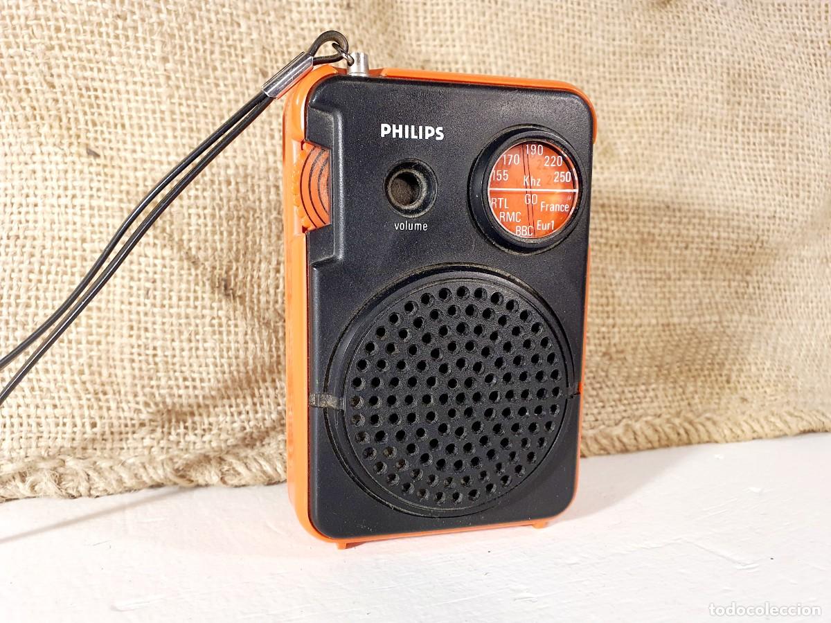 Radios antiguas: Transistor Philips AL021. A&ntilde;os 70.