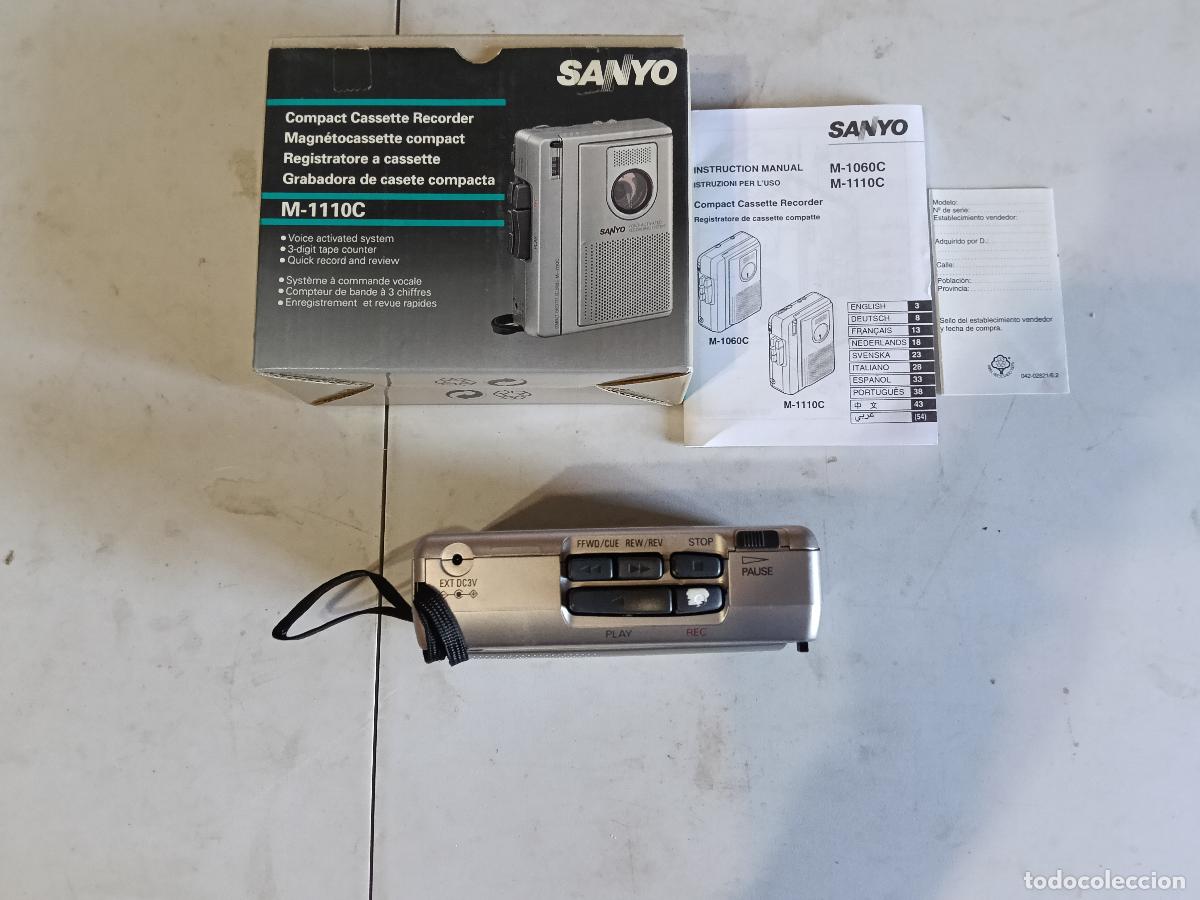 Radios antiguas: Walkman SANYO M1110 C CASSETTE - Foto 2