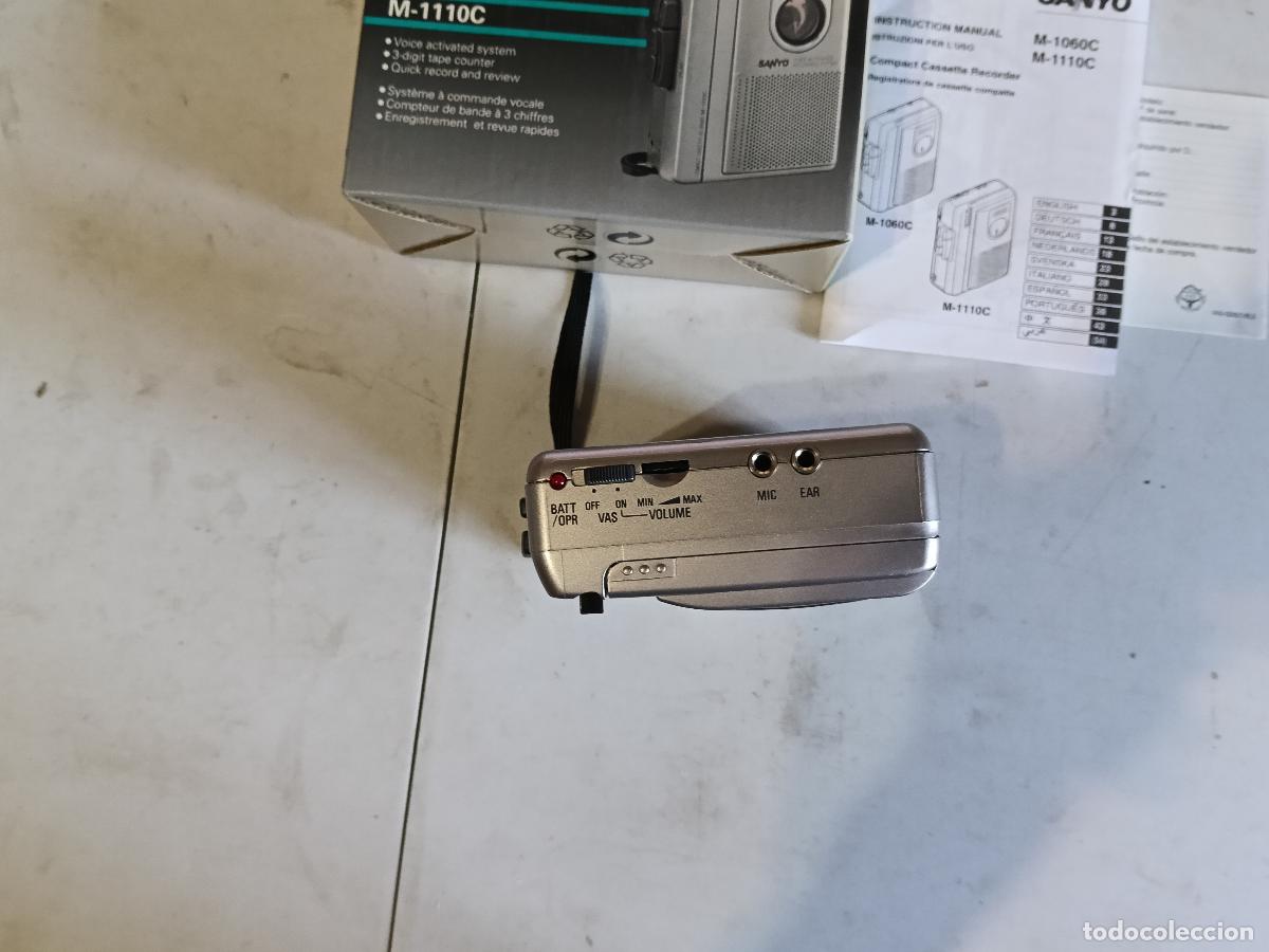 Radios antiguas: Walkman SANYO M1110 C CASSETTE - Foto 4