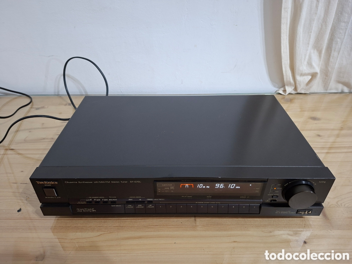 Radios antiguas: Sintonizador de radio Technics ST-G70L - Foto 3