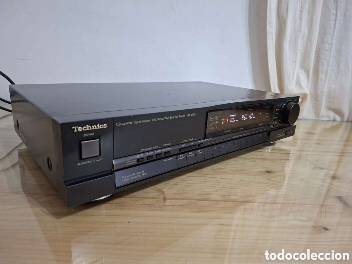 Radios antiguas: Sintonizador de radio Technics ST-G70L - Foto 4