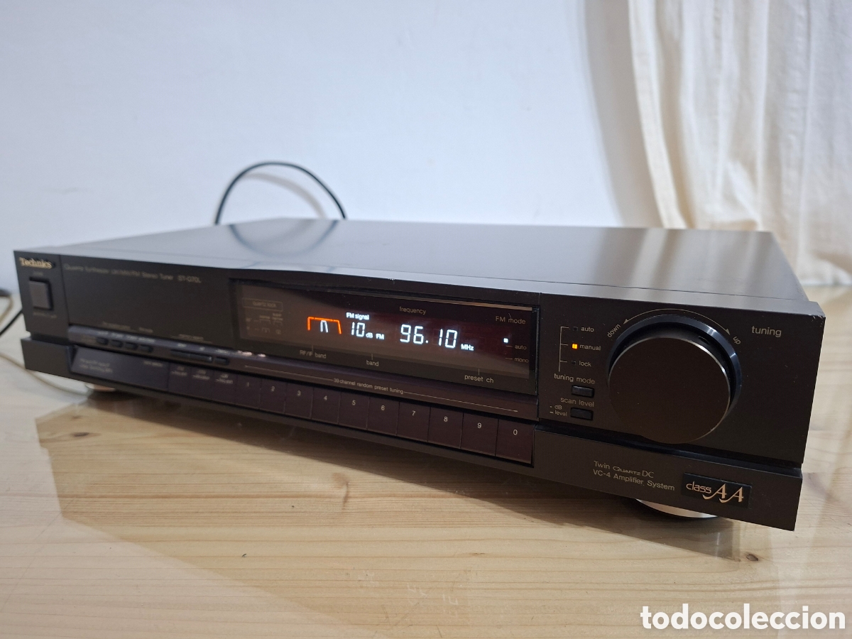 Radios antiguas: Sintonizador de radio Technics ST-G70L - Foto 6