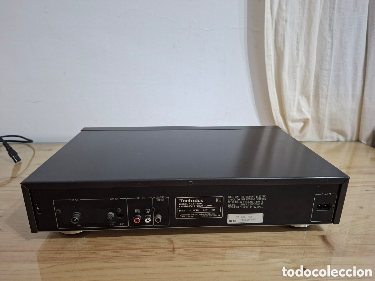 Radios antiguas: Sintonizador de radio Technics ST-G70L - Foto 7
