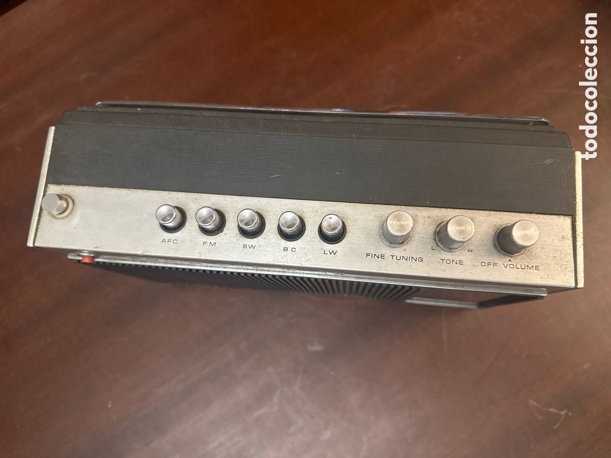 Radios antiguas: Radio transistor Sanyo 14H 636L - Foto 6
